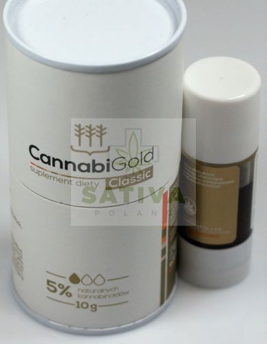 OLEJEK CBD CannabiGold Classic 500mg na Arena.pl