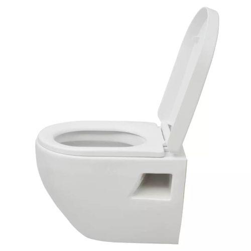 Toaleta wisząca ceramiczna, biała na Arena.pl