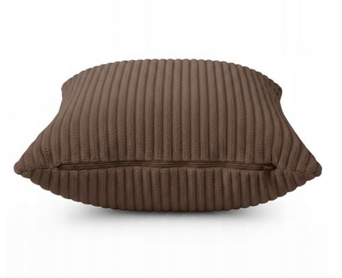 Zestaw 2x Poszewka dekoracyjna Jasiek struktura toczona 40x40 brązowa na Arena.pl