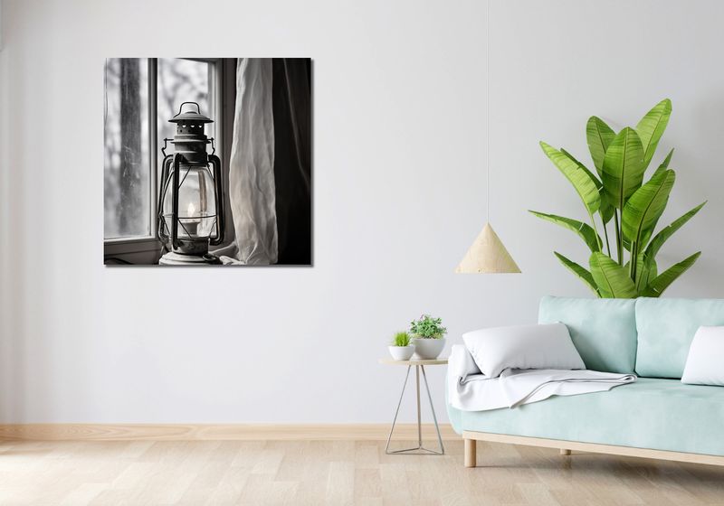 Obraz 90x90cm Światło Wspomnień zdjęcie 2