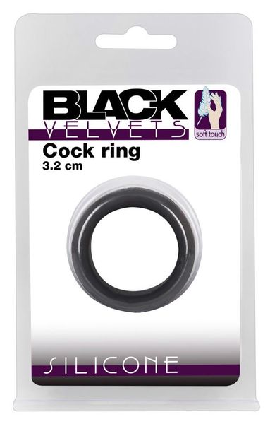 Black Velvets Cock Ring 3.2 cm zdjęcie 1
