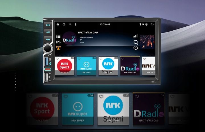 RADIO SAMOCHODOWE 2 DIN 4GB RAM ANDROID AUTO CARPLAY ANDROID 15 RDS zdjęcie 4