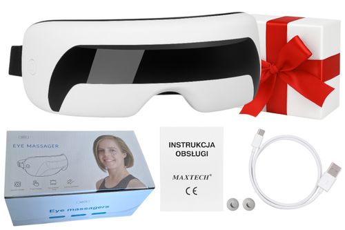 Masażer oczu Magnetyczne okulary wibracyjne do masażu okolic oczu skroni na Arena.pl