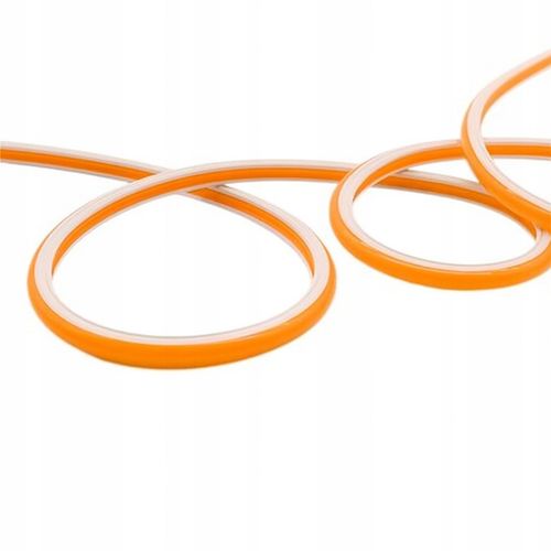 Neon Frez 6mm Pomarańczowy Osłona Osłonka do Napisów Neon LED Silikon 9x8mm na Arena.pl