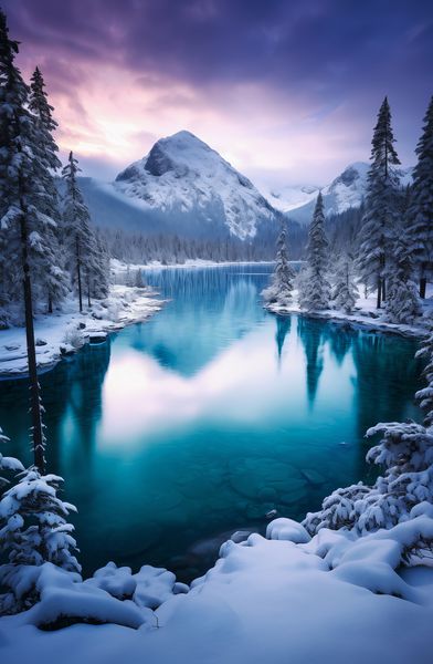 Plakat 53x81cm Górzyste Prześwity zdjęcie 1