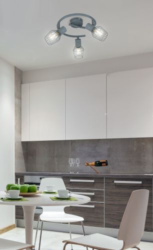 Viking spirala 3x40W E14 szary na Arena.pl