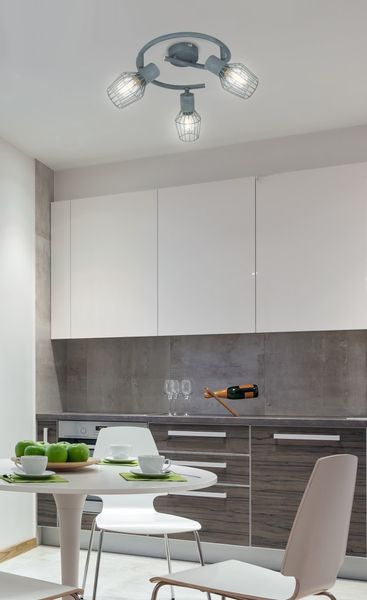 Viking spirala 3x40W E14 szary zdjęcie 3