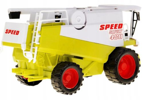 CLAAS LEXION DUŻY KOMBAJN ZBOŻOWY RUCHOME ELEMENTY NAPĘD TRAKTOR ZABAWKA na Arena.pl