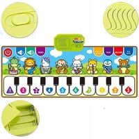 MATA MUZYCZNA DO TAŃCZENIA DLA DZIECI INTERAKTYWNA PIANINKO NAGRYWANIE GRA