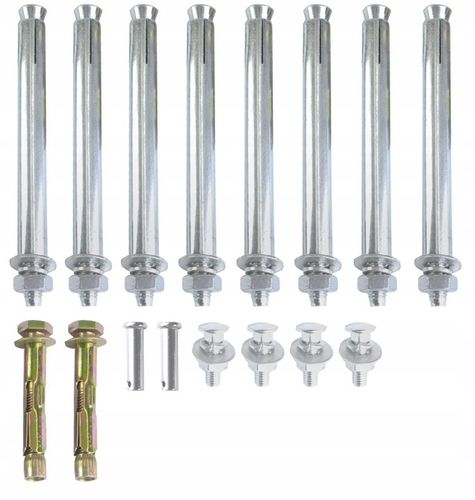 Zestaw do bramy dwuskrzydłowej FORCE SW200 2x2m 400 kg lampa do skrzydłowej na Arena.pl