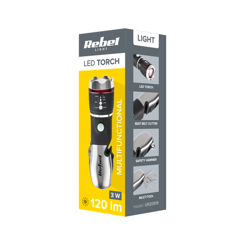 Latarka Wielofunkcyjna Rebel na Arena.pl