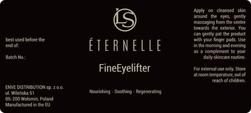 Eternelle Fine Eyelifter - Serum pod oczy | zmarszczki, cienie, opuchlizna na Arena.pl