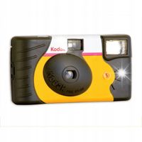 Kodak HD Power Flash Aparat Jednorazowy 800 ISO 39 Zdjęć Silna Lampa Błysk