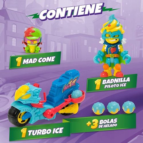 SUPER ZINGS THINGS Turbo Ice + Egzoszkielet SUPERTHINGS seria 11 12 Pojazd na Arena.pl
