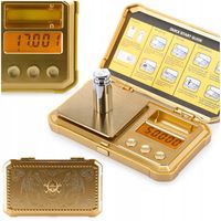 WAGA JUBILERSKA precyzyjna 0,001g mała kieszonkowa dokładna ciężarek 50g