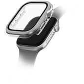 etui uniq voute do apple watch series 10 42mm szkło hartowane srebrny