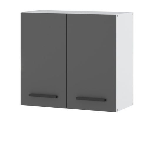 szafka kuchenna wisząca modułowa nowoczesna duża 80cm blande biała szara na Arena.pl