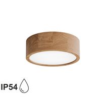 Zewnętrzna lampa sufitowa 5907623600011 IP54 drewniana dąb