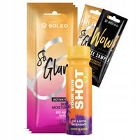 Soleo So Glam 3x15ml Przyspieszacz Opalania + Gratisy