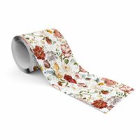 Pasek Dekoracyjny Do Sypialni KWIATY Piwonie Róże Natura Styl Retro