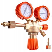 Reduktor Butlowy Propan Butan do Gazu LPG 2x Manometr Długa Rurka Dolotowa