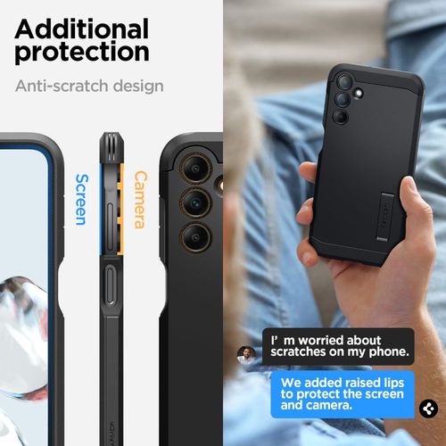 spigen tough armor galaxy a15 4g / 5g black na Arena.pl