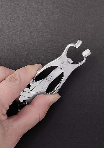 2 squeezer teaser clover nipple clamps w ring na Arena.pl