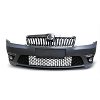 NOWY Zderzak RS Skoda OCTAVIA II 09-13 + Dzienne LED Odmień Swoje AUTO