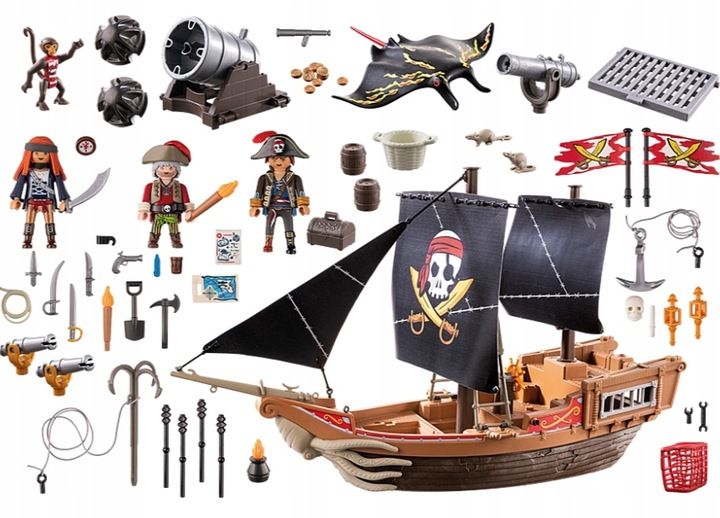 Playmobil 71530 Duży statek piracki zdjęcie 3