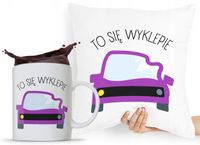 Zestaw Poduszka + Kubek Dla Mechanika Prezent Z Nadrukiem Ze Zdjęciem