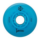 Kółka świecące do rolek LUMINOUS 80mm/85A Blue Ocean Glow 4 sztuki