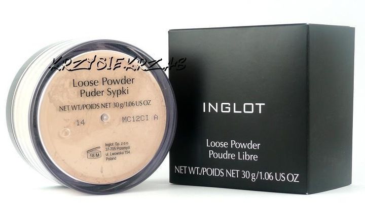 INGLOT Puder Sypki 14 zdjęcie 1