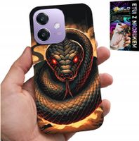 ETUI DO OPPO A60 5G - WĄŻ, WĘŻE KOBRA GRZECHOTNIK CASE + FOLIA
