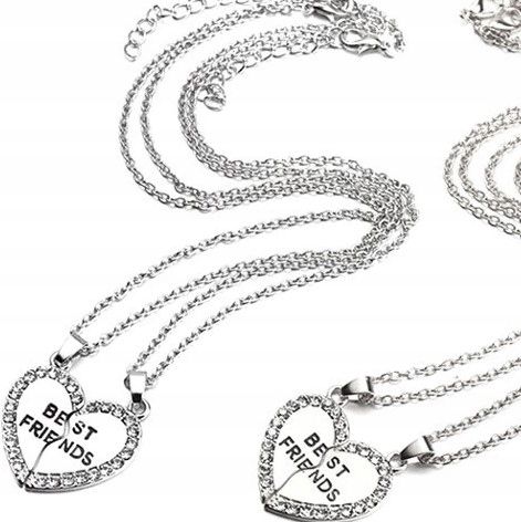 NASZYJNIK 2 NAJLEPSZYCH PRZYJACIÓŁEK BFF 24H zdjęcie 4