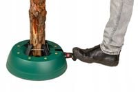 Stojak pod choinkę STABILNY PODSTAWA POD DRZEWKO ZIELONA DO 2,5 METRÓW