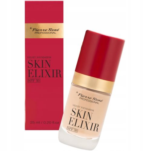 PIERRE RENE PODKŁAD FLUID KRYJĄCY DO TWARZY SKIN ELIXIR 01 IVORY NUDE na Arena.pl