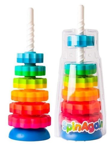 Zakręcona wieża SpinAgain Fat Brain Toy na Arena.pl