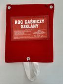Koc Gaśniczy Szklany Przeciwpożarowy 120 x 180 cm