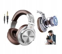 Słuchawki Studyjne Nauszne Przewodowe Dla Dj Hi-Res 3.5 / 6.35 Mm Audio