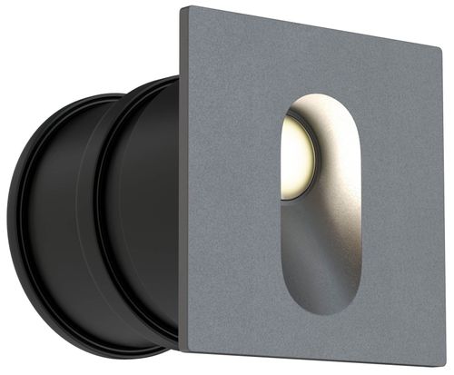 Zewnętrzna lampa schodowa Via Urbana O022-L3GR LED 3W wpuszczana szara na Arena.pl