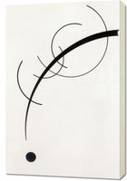 Obraz 60x90cm Free Curve to the Point,  Wassily Kandinsky Vintage