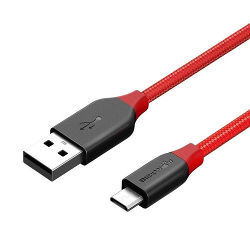 Kabel Micro Usb Ampcore Blitzwolf Bw-Mc5 1,8M (Czerwony) na Arena.pl