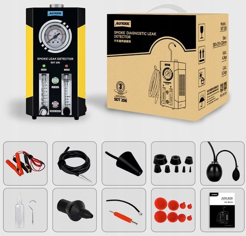 GENERATOR DYMU AUTOOL SDT 206 TESTER SZCZELNOŚCI na Arena.pl