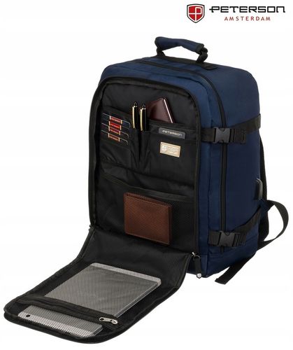 Plecak podróżny kabinowy podręczny pojemny do samolotu Wizzair 40x20x30 na Arena.pl