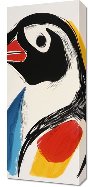 Obraz 30x70cm Portret Ptaka zdjęcie 1