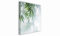 OBRAZ NA PŁÓTNIE 118 Zamglone liście II 50x50cm