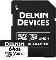 Karta Delkin microSDXC Trail Cam Hyperspeed R100/ szt W75 (V30) 64GB