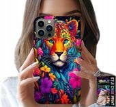 ETUI DO IPHONE 12 PRO - KWIECISTE WZORY TYGRYS TYGRYSEK + FOLIA