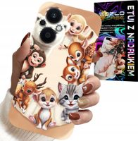 ETUI DO OPPO RENO7 LITE 5G - PLECKI DLA DZIECI W ZWIERZĘTA LEŚNE CASE