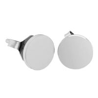 SREBRNE KOLCZYKI KÓŁECZKA NA SZTYFT SREBRO PRÓBY 925 GRAWER GRATIS